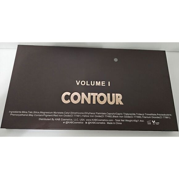 Kab Cosmetics Contour 1 Palette, 8 Contour Shades, Brand NWOT Never Swatched - Picture 7 of 9